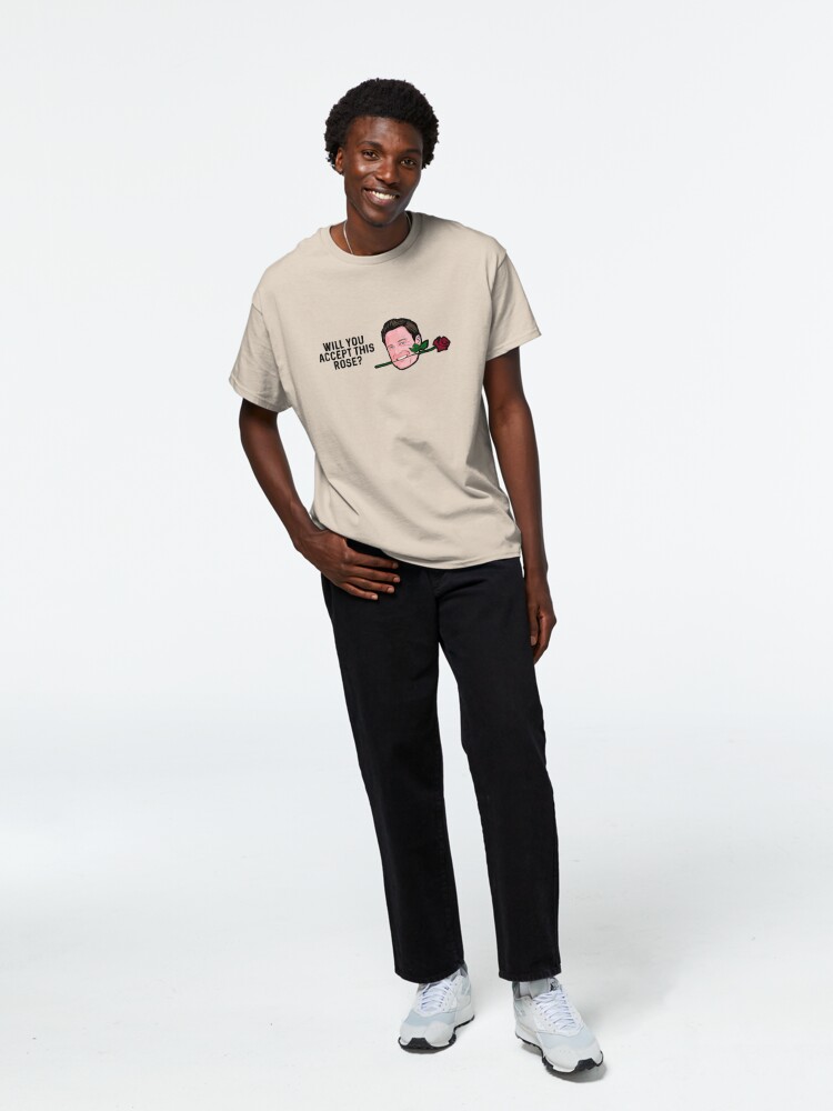 Discover Will you accept this rose? Perfect as a Christmas gift! Sticke T-Shirt