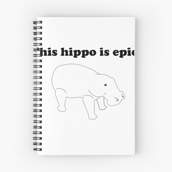 Item preview, Hipopótamo épico designed and sold by chopper22.