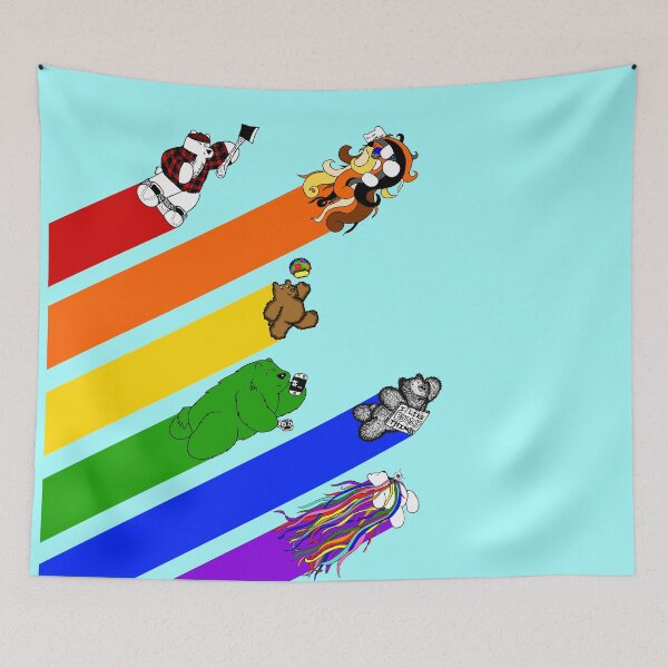 Item preview, The Super Best Bears - Pride designed and sold by BearlyGoin.