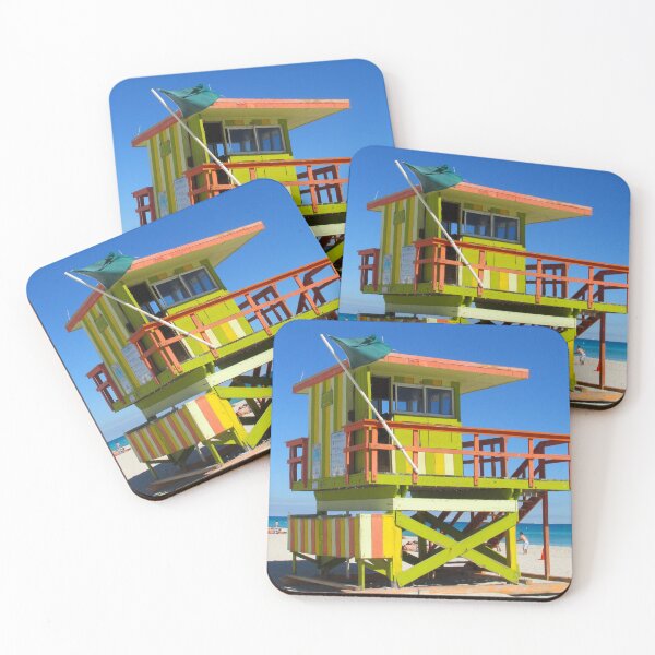 Item preview, Lifeguard Stand on Miami Beach designed and sold by PhilipBrown.