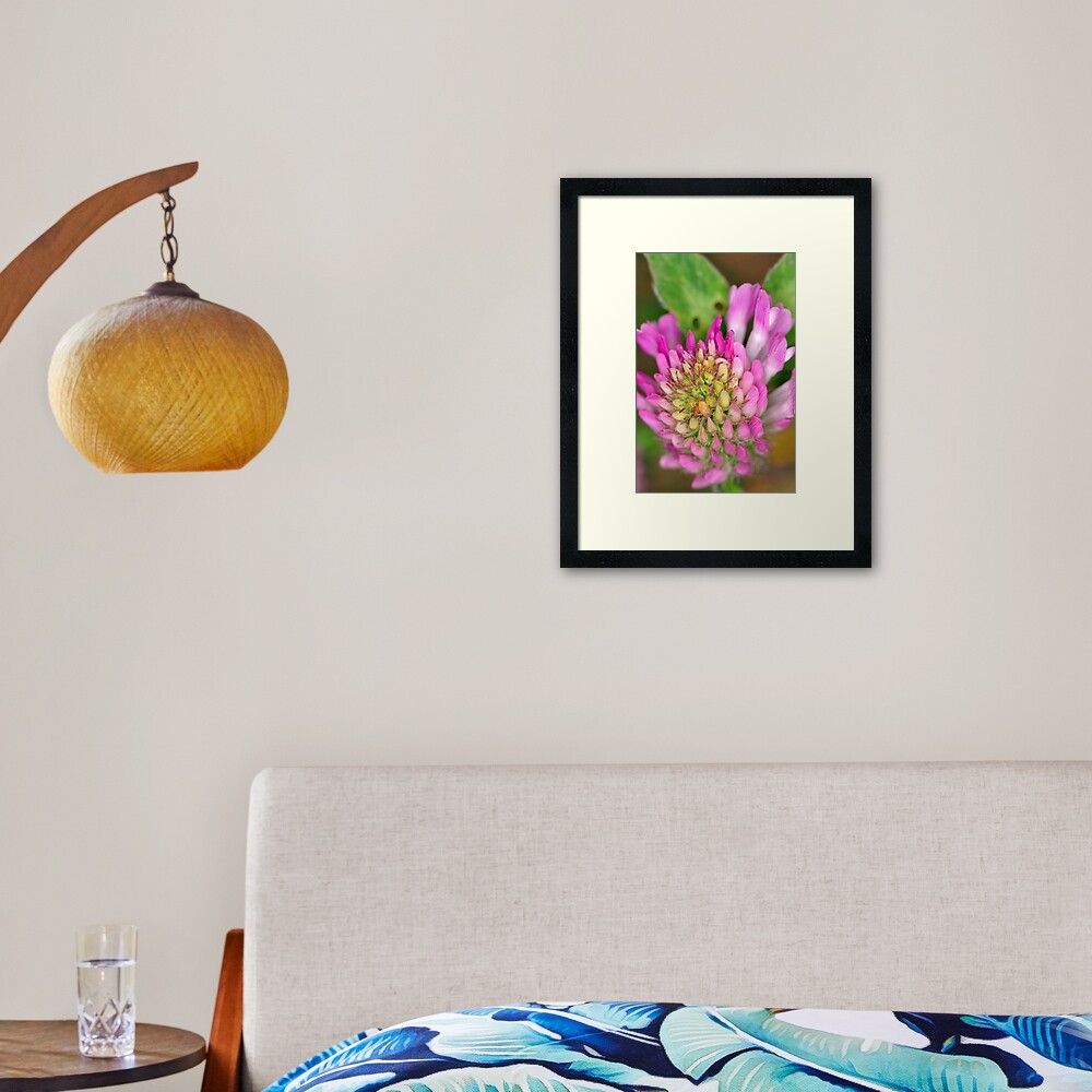 The Glow Framed Art Print