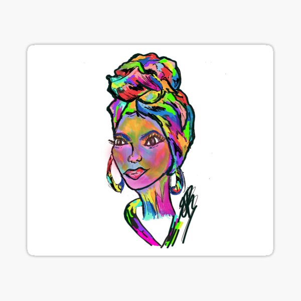 Color Me Queen Sticker