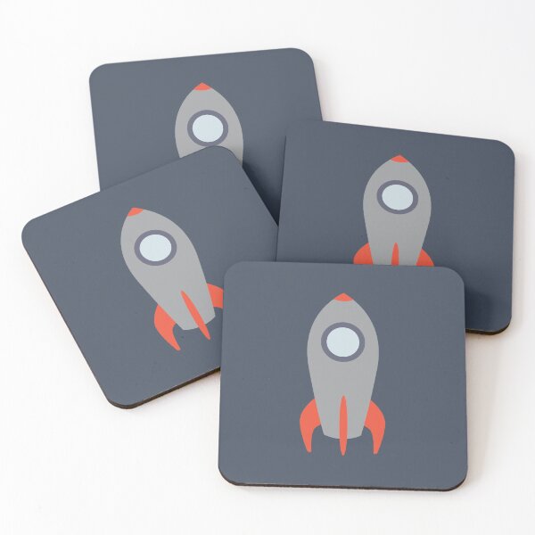 Item preview, Retro Rocket Ship designed and sold by Hedgie Designs.