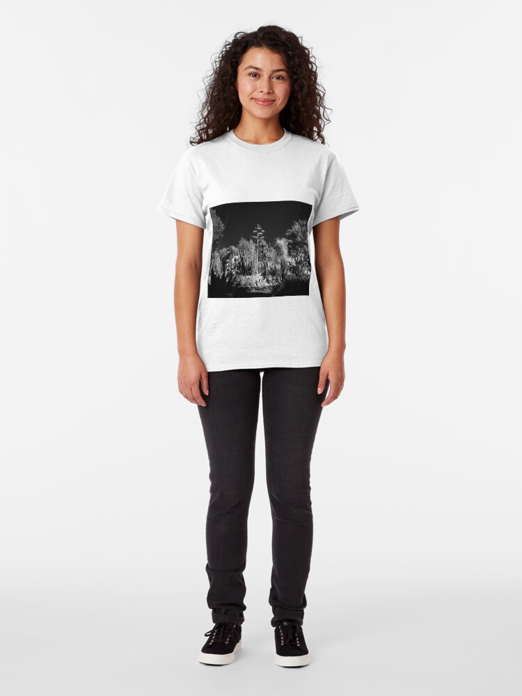 Alternate view of Cactus Garden, Capitol Park, Sacramento California Classic T-Shirt