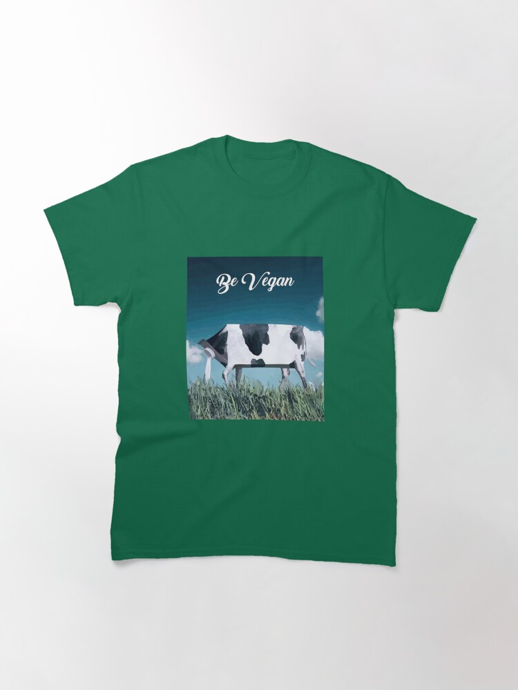 Vista alternativa de Camiseta clásica Seamos veganos