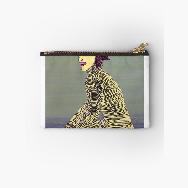 Item preview, Yellow Nude Woman By ArtGuru 9127 - Acrylic On Paper designed and sold by Art Guru.