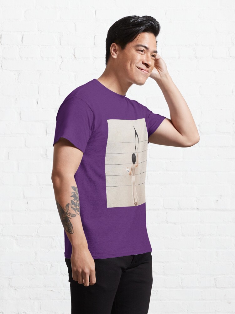 Vista alternativa de Camiseta clásica Amor Musical