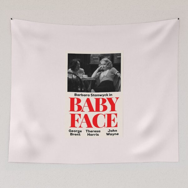 Item preview, BABY FACE 1930’s Minimalist Movie Poster designed and sold by awthanksbuddy.