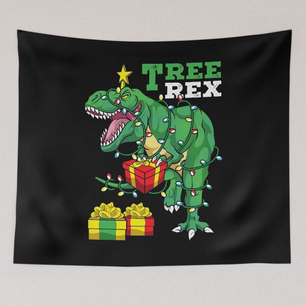 Item preview, Christmas T-Rex designed and sold by 4tomic.