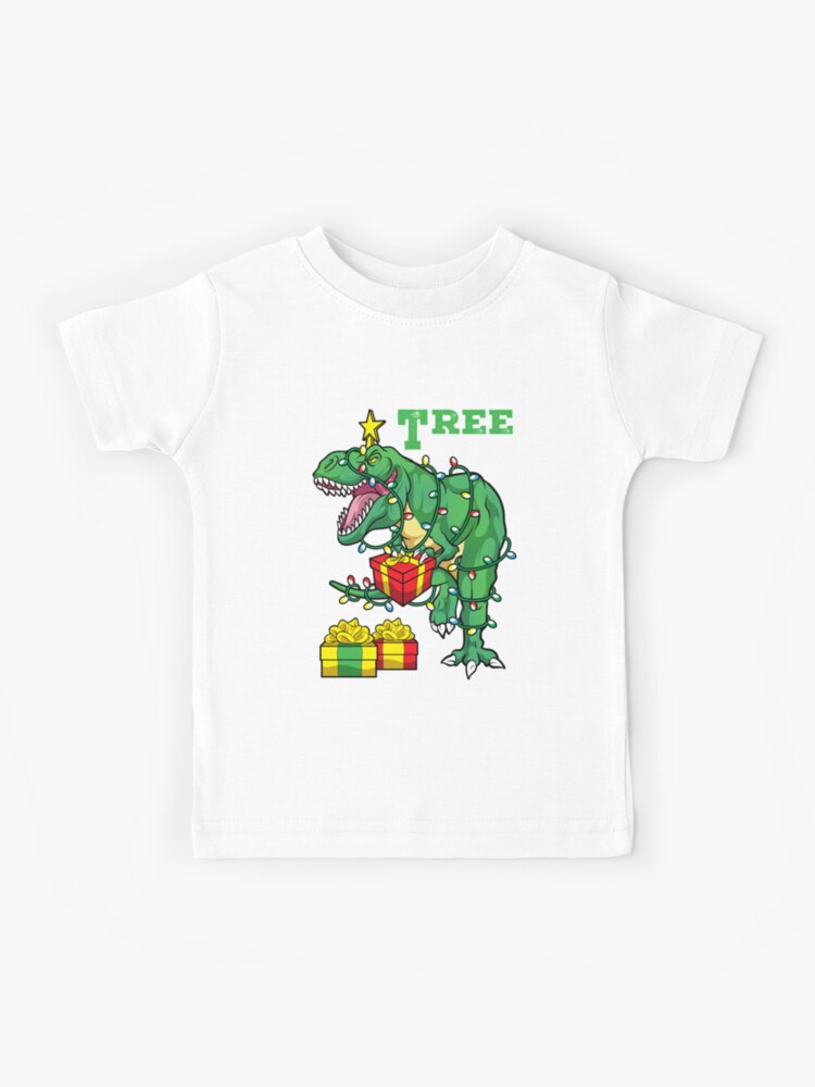 ROARSOME Christmas T Rex Dinosaur Kids T-Shirt' Reusable Gift Bag