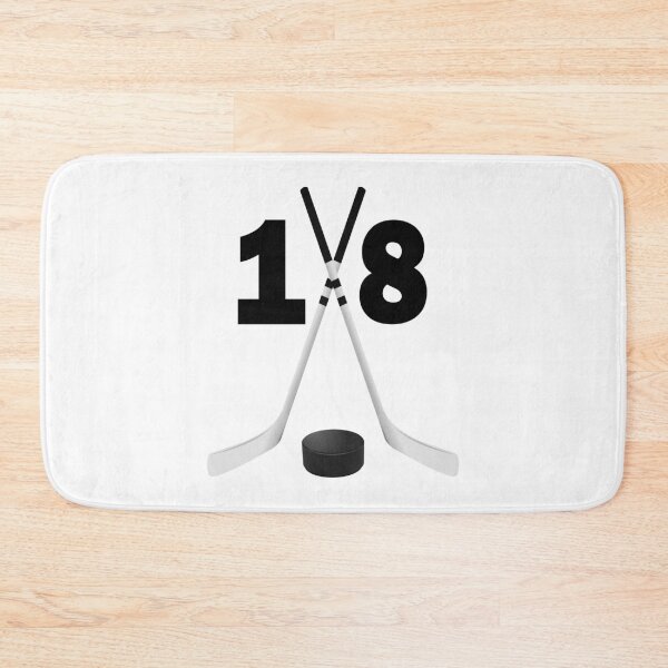 Item preview, Hockey number 18 - eighteen with sticks and disc designed and sold by AllShirts21.