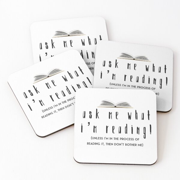 Item preview, Ask Me What I'm Reading designed and sold by ArtworkBySarahN.