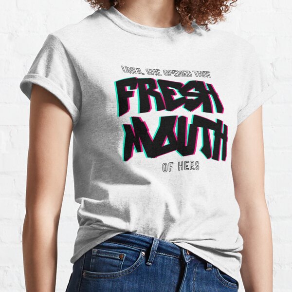 Item preview, Fresh Mouth - Black Letters designed and sold by PurgArchSurvey.