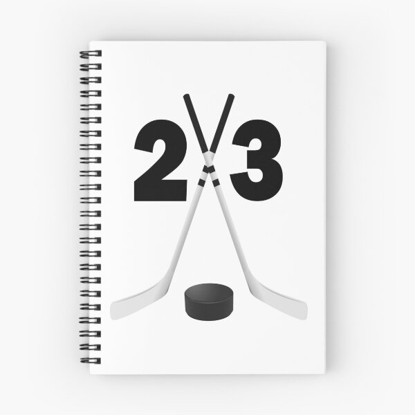 Item preview, Hockey number 23 - twenty three with sticks and disc designed and sold by AllShirts21.