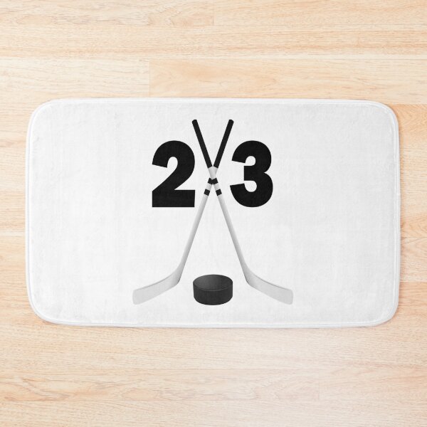 Item preview, Hockey number 23 - twenty three with sticks and disc designed and sold by AllShirts21.