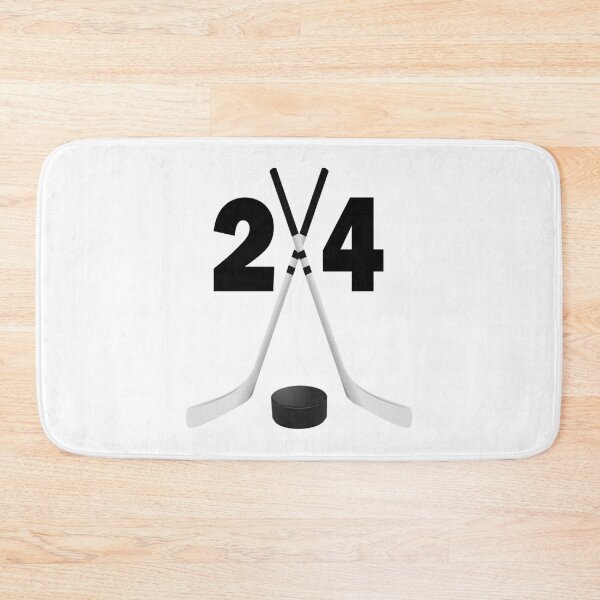 Item preview, Hockey number 24 - twenty four with sticks and disc designed and sold by AllShirts21.