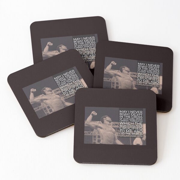 Item preview, Rich Froning - CrossFit - Galatians 6:14 - Tattoo - Poster - Sticker designed and sold by CrossFitters.