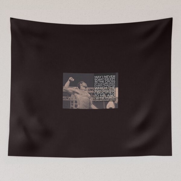 Item preview, Rich Froning - CrossFit - Galatians 6:14 - Tattoo - Poster - Sticker designed and sold by CrossFitters.