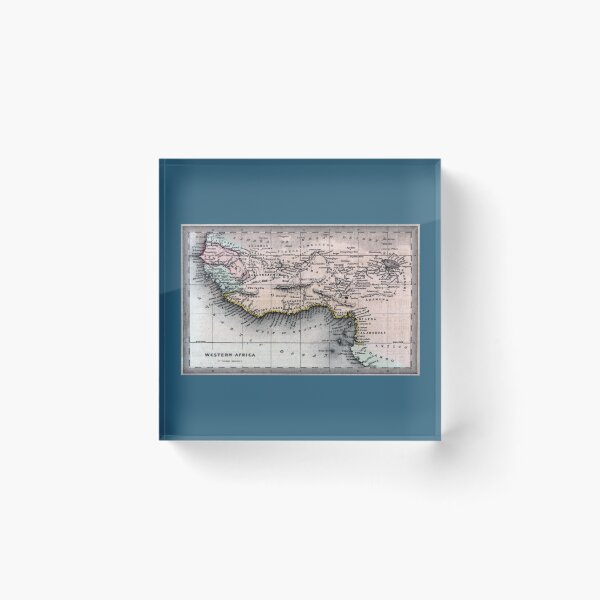 Item preview, 1830 Map of Western Africa designed and sold by historicimage.