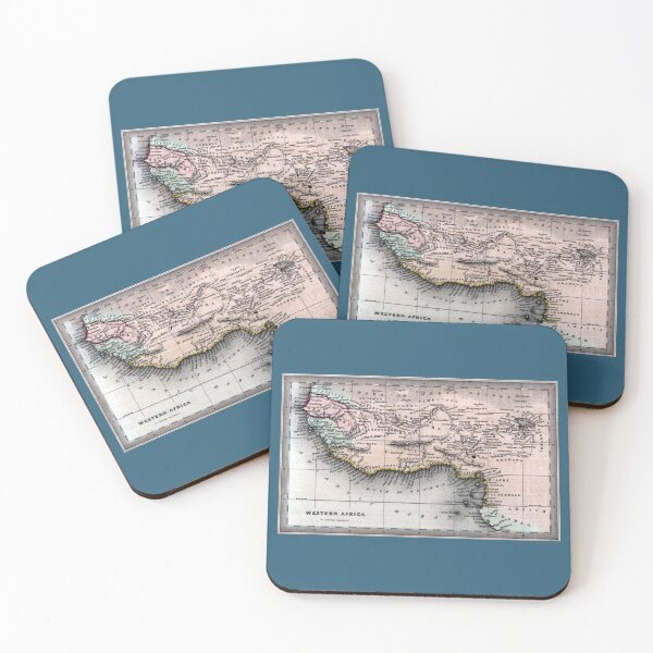 Item preview, 1830 Map of Western Africa designed and sold by historicimage.