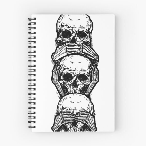 Item preview, Three wise skulls designed and sold by Astalawistababy.