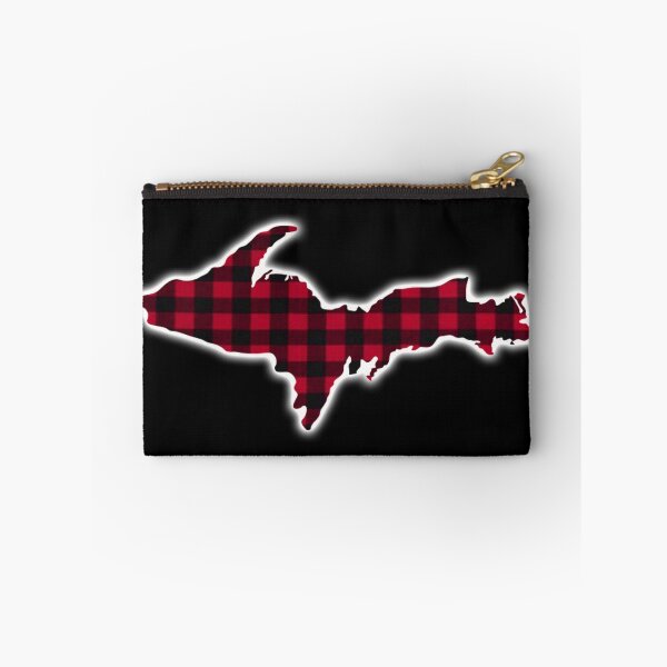 Item preview, UP Upper Peninsula Michigan Buffalo Check Plaid Yooper  designed and sold by Destinations Souvenirs.