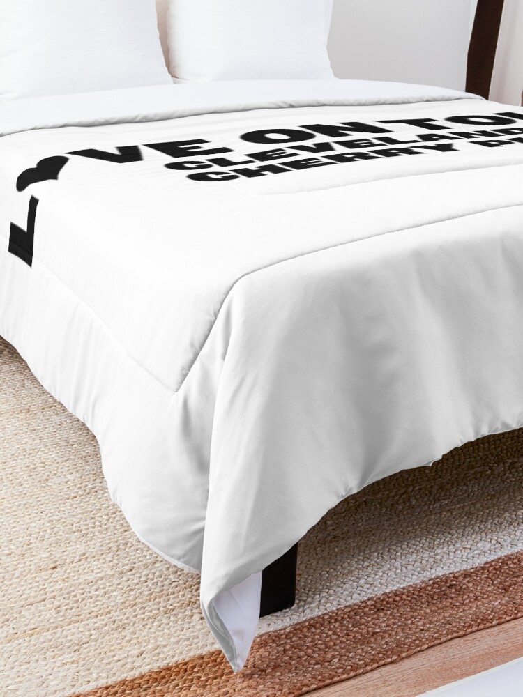 Alternate view of Harry Styles Love On Tour Cleveland Cherry Pit Comforter