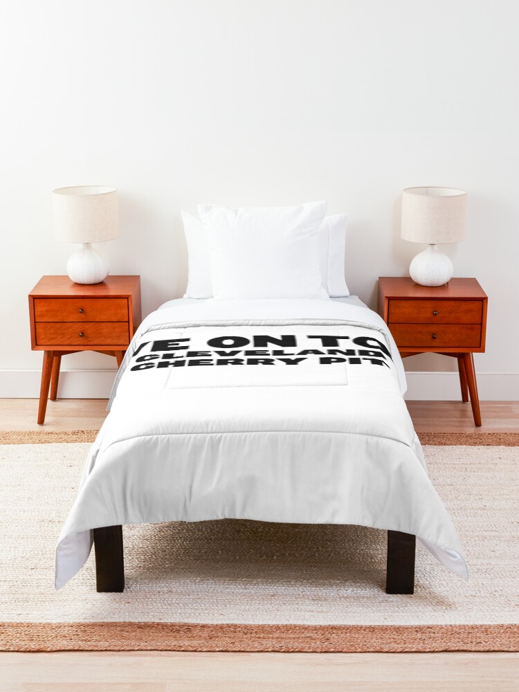 Alternate view of Harry Styles Love On Tour Cleveland Cherry Pit Comforter