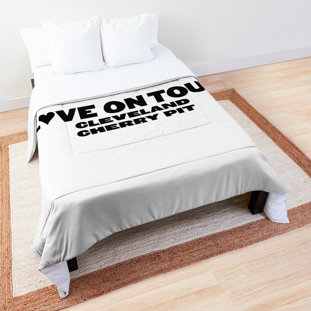 Harry Styles Love On Tour Cleveland Cherry Pit Comforter