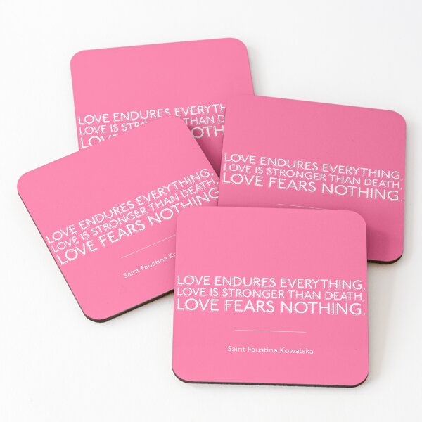 Item preview, Saint Faustina Kowalska Love designed and sold by tjbirnbaum.