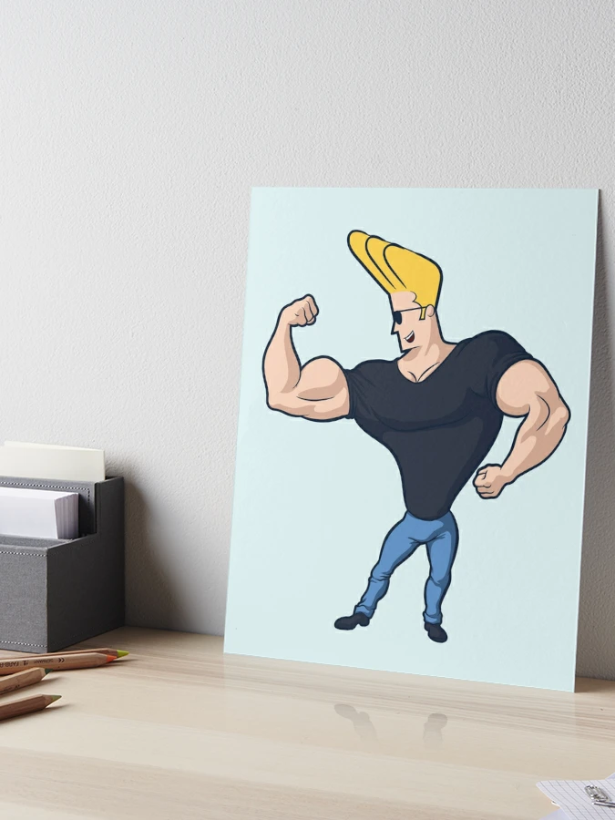 Johnny Bravo™ Flex | Art Board Print