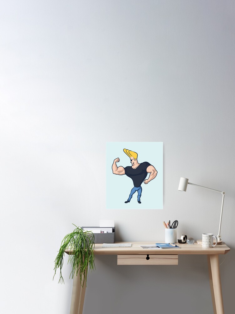Johnny Bravo Essentials & Products Trending Art Board Print for Sale by  Kalash12