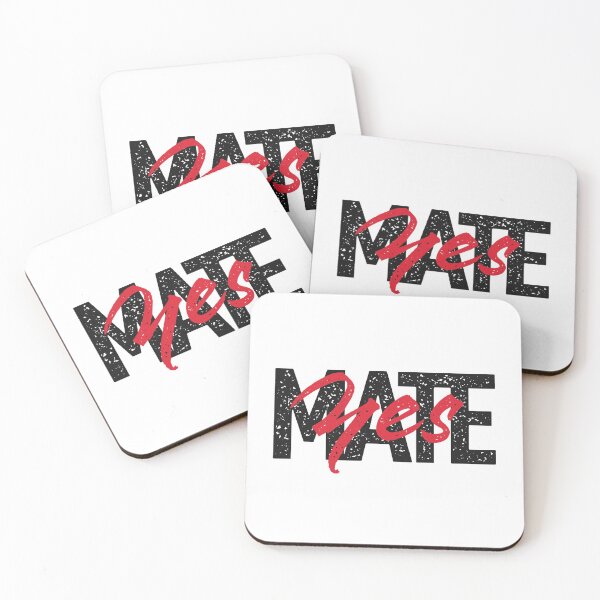 Item preview, Yes Mate designed and sold by Zagach Letters.