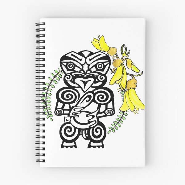 Item preview, Tekoteko and Kowhai designed and sold by Linda Bassett.