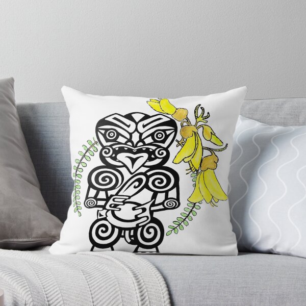 Item preview, Tekoteko and Kowhai designed and sold by Linda Bassett.