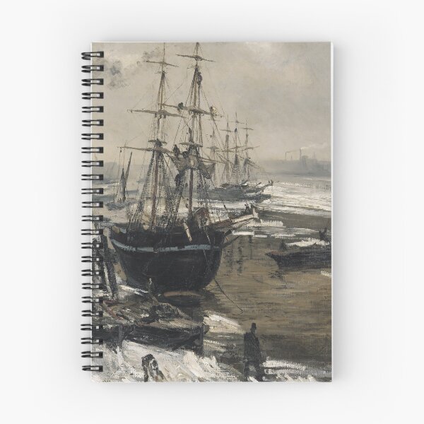 Item preview, The Thames in Ice by James Whistler (1860) designed and sold by allhistory.