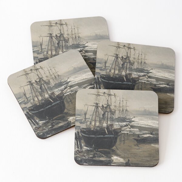 Item preview, The Thames in Ice by James Whistler (1860) designed and sold by allhistory.