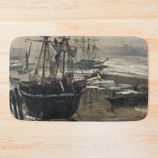Item preview, The Thames in Ice by James Whistler (1860) designed and sold by allhistory.