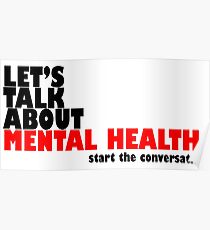 Start the Conversation - Mental Health Poster