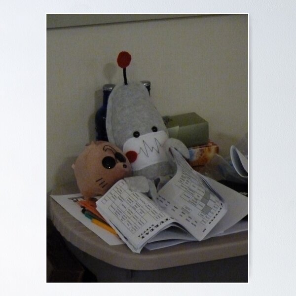 Item preview, Plushies Like to Learn Things To... designed and sold by LibraryDrone.