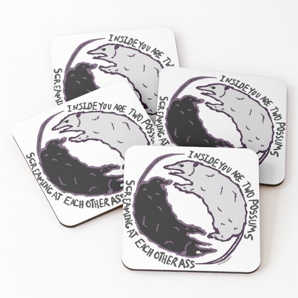 Item preview, Ying Yang Possum designed and sold by allisonkms.
