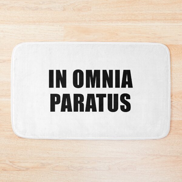 Item preview, In Omnia Paratus designed and sold by quoteedesigns.