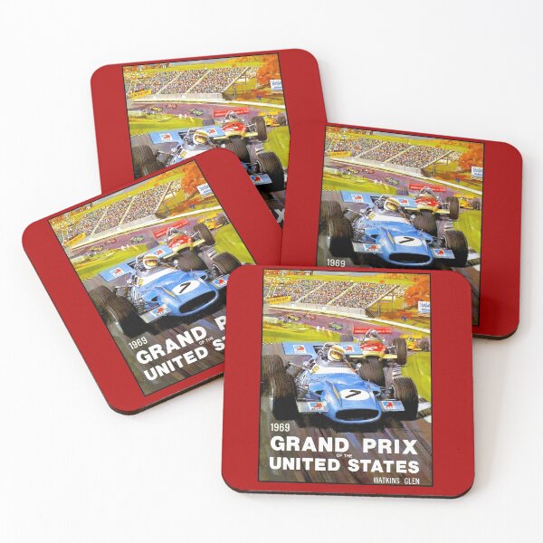 Item preview, WATKINS GLEN : Vintage 1969 U.S. Grand Prix Print designed and sold by posterbobs.