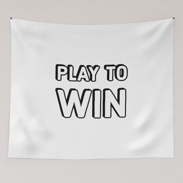 Item preview, Success Quotes - PLAY TO WIN designed and sold by Inspirationmotivation.