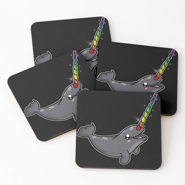 Item preview, Rainbow Narwhal designed and sold by KlickWitch.
