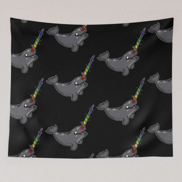 Item preview, Rainbow Narwhal designed and sold by KlickWitch.