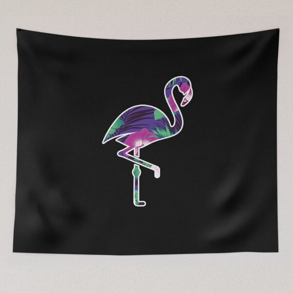 Item preview, Tropical Flamingo Floral Pattern  designed and sold by Logiamerch.