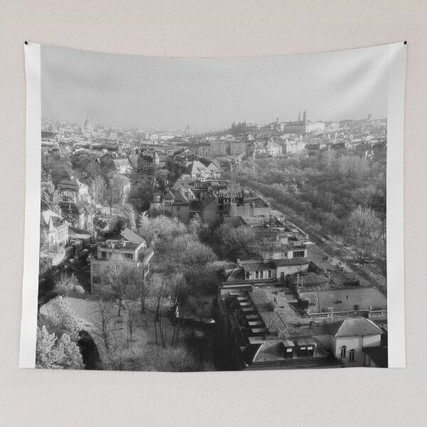 Item preview, Wintery Budapest Skyline designed and sold by Rodney Johnson.