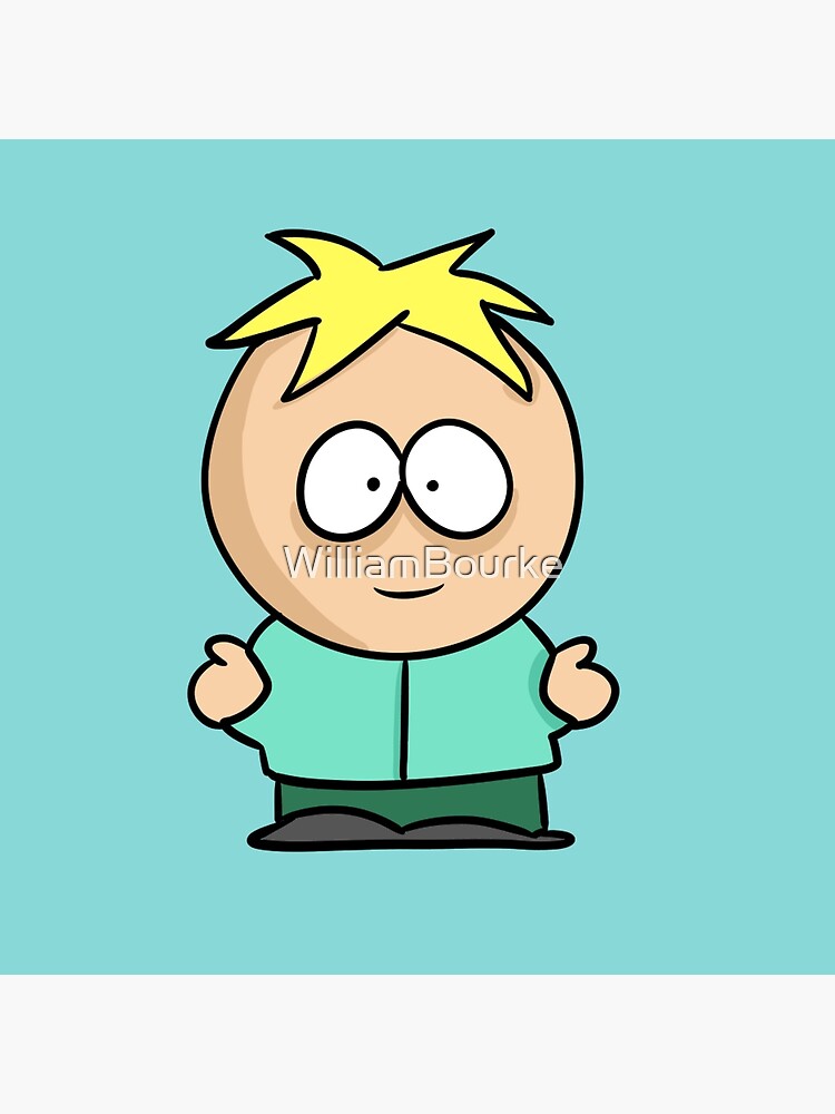 "Rough Butters South Park Cool Design" Poster by WilliamBourke Redbubble