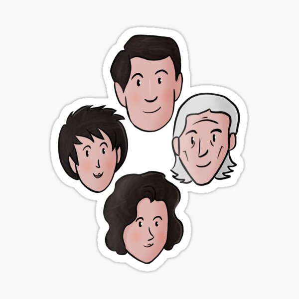 TARDIS TEAM (1) Sticker
